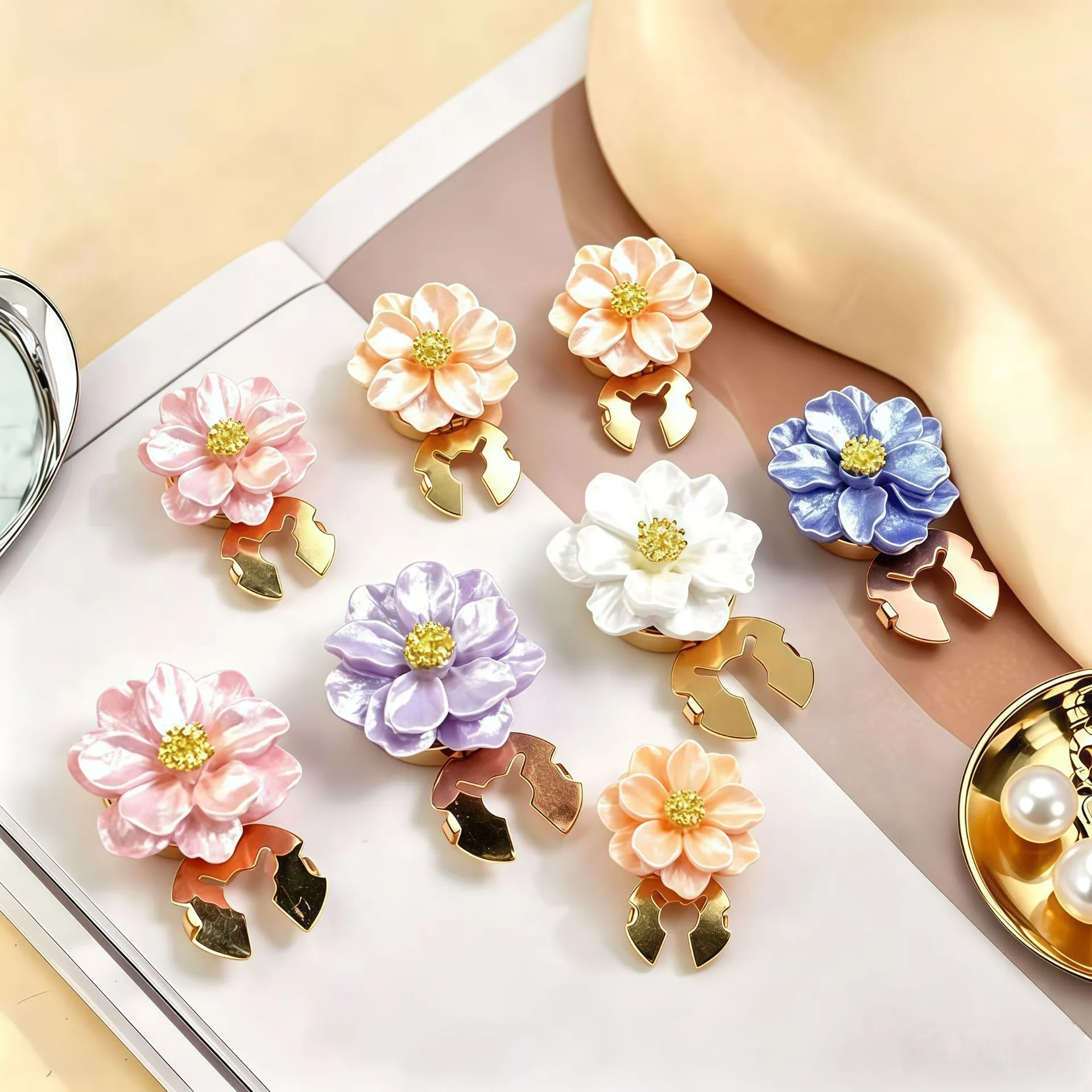 Women's Button Cover | Rhinestone Removable Shirt Button Jewelry Accessories
