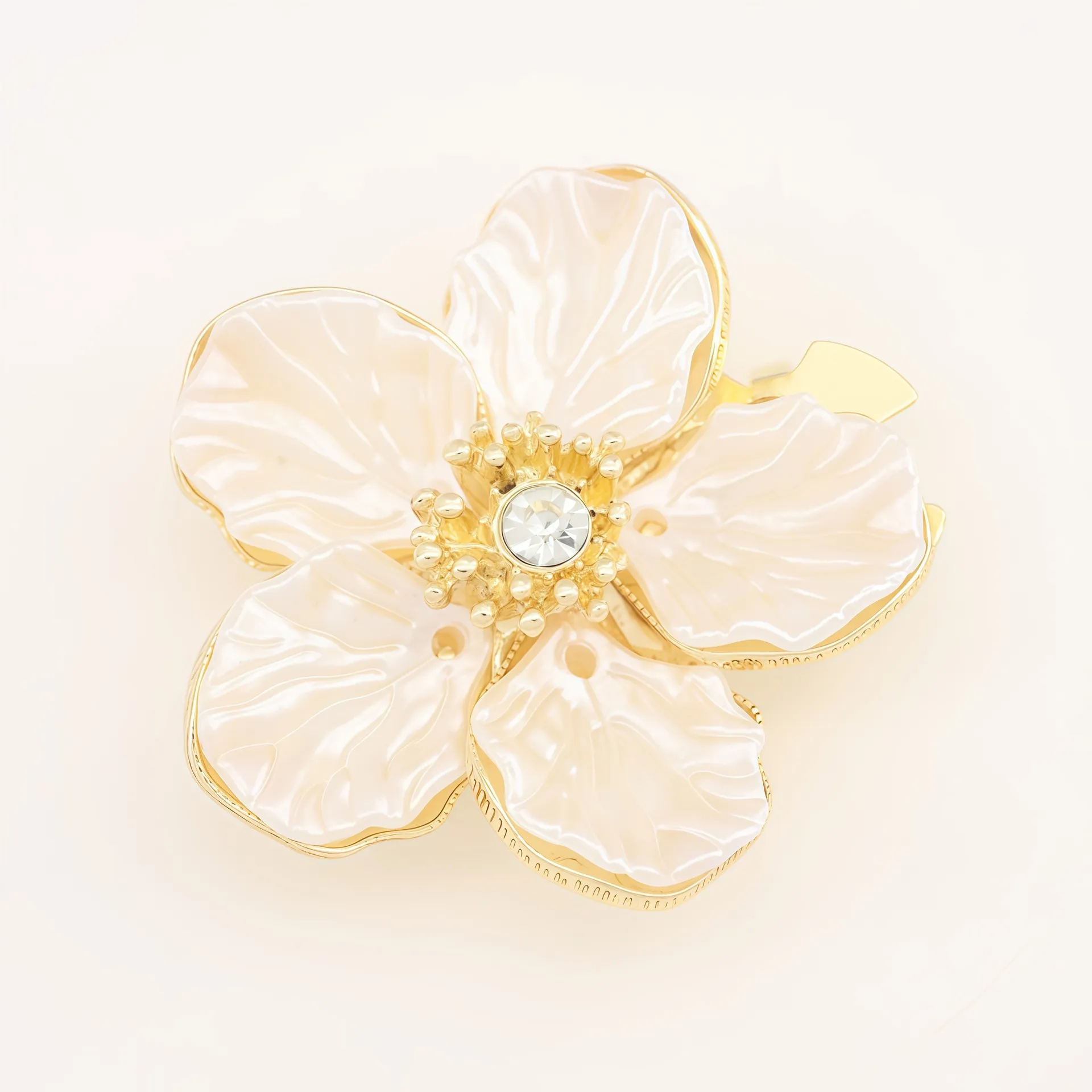 Flower Crystal Button Covers Reusable No Sew Snap On Shirt Button Accessories Daily Casual Wear