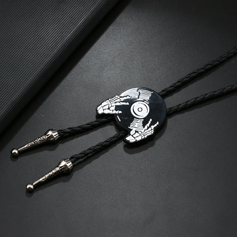 Hot sale Handmade Round Shape Western Cowboy Bola Tie Necklace