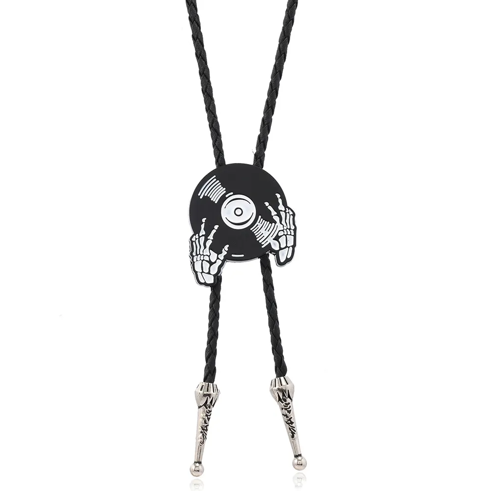 Hot sale Handmade Round Shape Western Cowboy Bola Tie Necklace