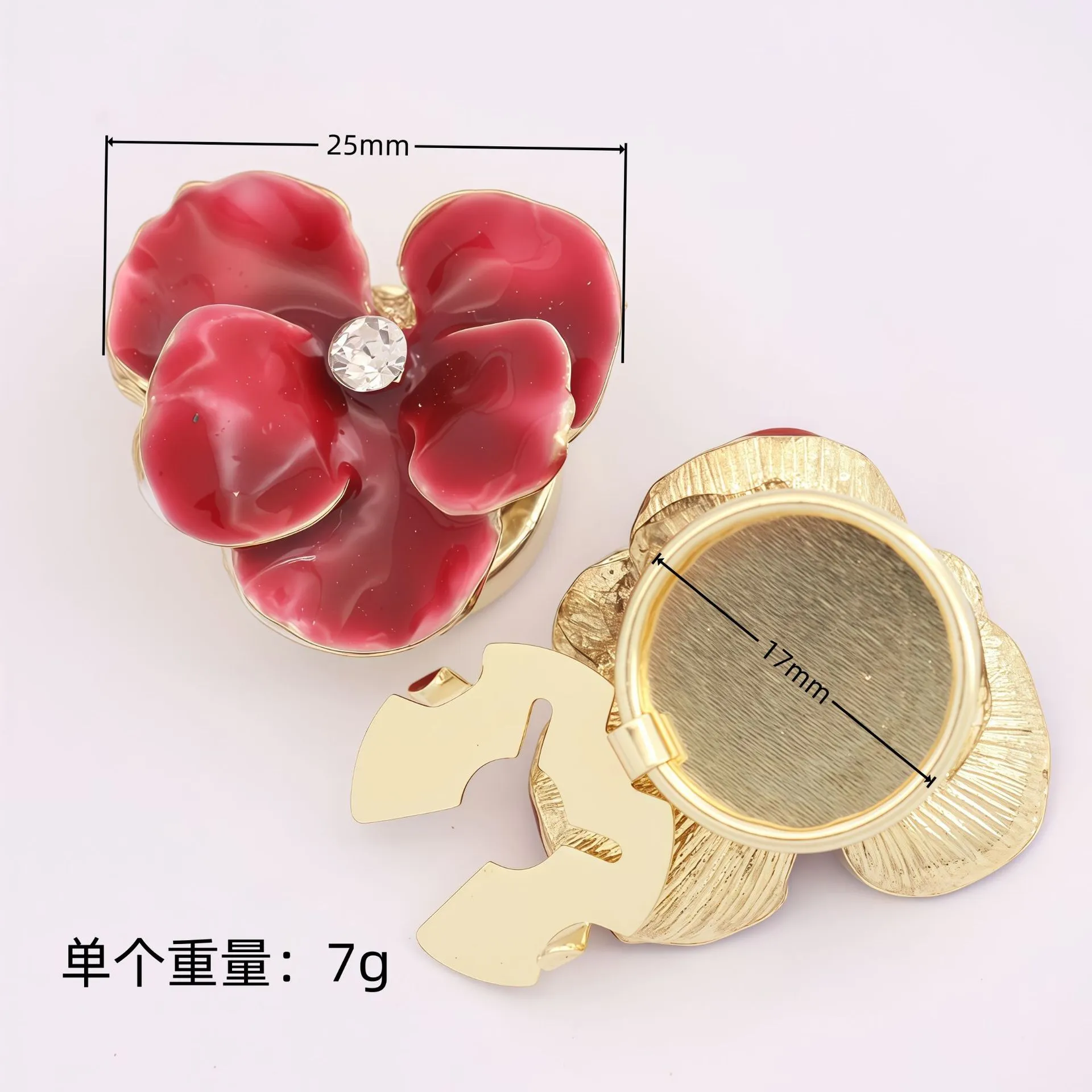 Vintage Crystal Rhinestone Button Cover Sets Luxury Decorative Snap Buttons Cufflink Alternative for Wedding Outfits
